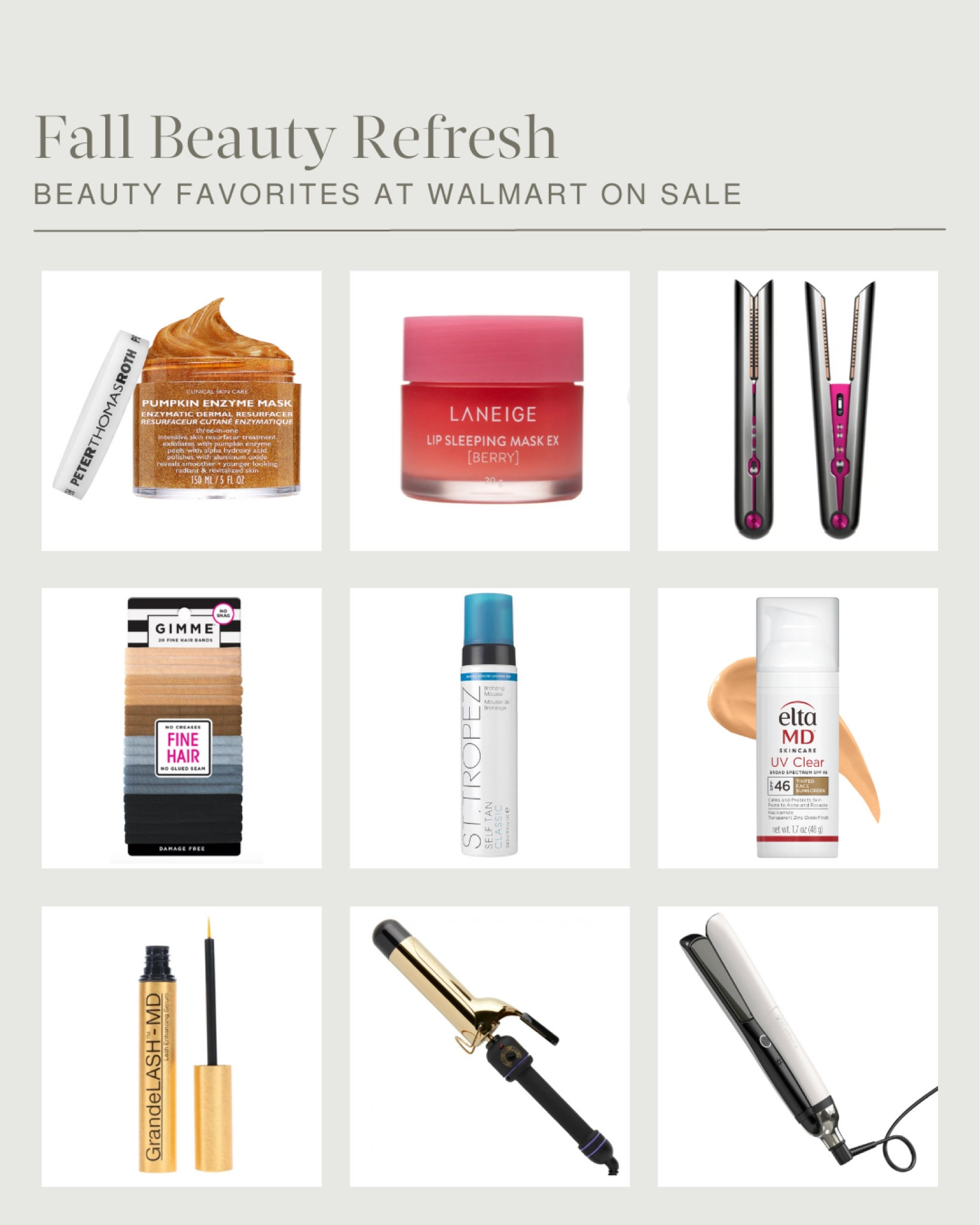 Fall Beauty Favorites from the Walmart Beauty Savings Event, happening now through Sunday! 🍂 

#walmartbeauty #walmartpartner @walmart #fallmakeup #fallbeauty

#LTKsalealert #LTKSeasonal #LTKbeauty