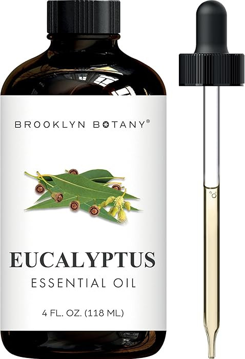 Brooklyn Botany Eucalyptus Essential Oil - Huge 4 Fl Oz - 100% Pure and Natural - Premium Grade w... | Amazon (US)