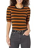 Amazon Essentials Women's Classic-Fit Puff Short-Sleeve Crewneck T-Shirt | Amazon (US)