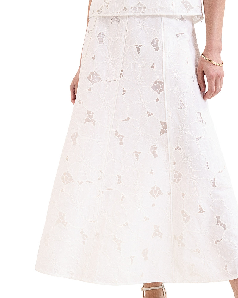 Phase Eight Marina Seamed Lace Midi Skirt | Bloomingdale's (US)