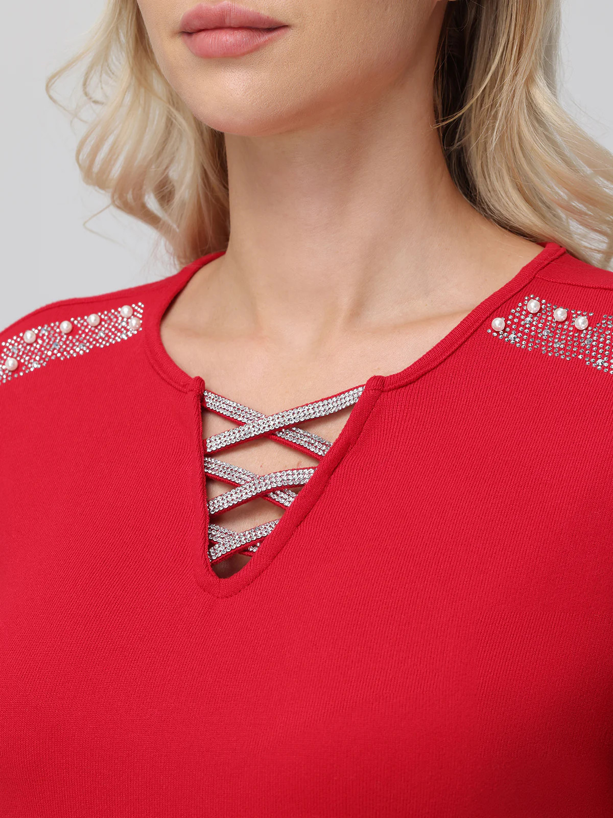 Embellished Criss Cross Top | 89th + Madison