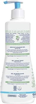 Mustela Baby Gentle Cleansing Gel - Baby Hair & Body Wash - with Natural Avocado fortified with V... | Amazon (US)