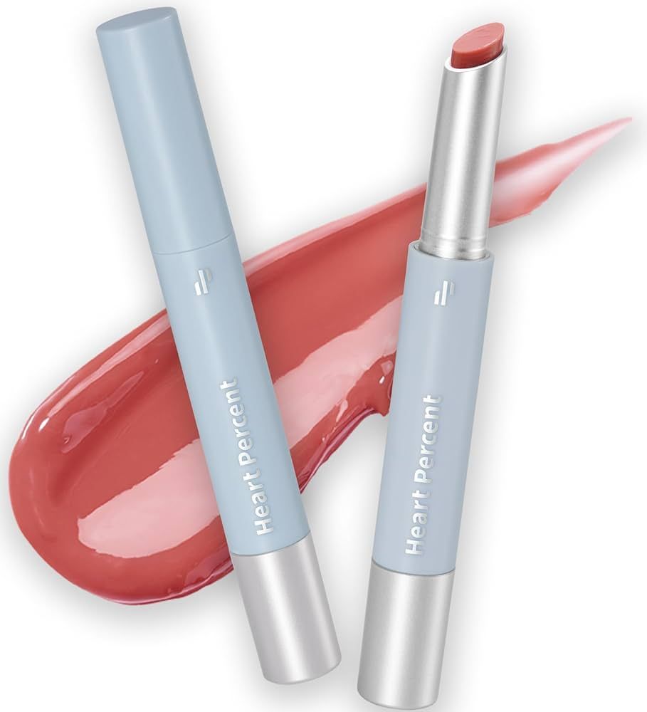 Heart Percent Dote On Mood Dewy Melting Lipstick High-Shine Glow & Wet Look Glossy Finish Lip Col... | Amazon (US)