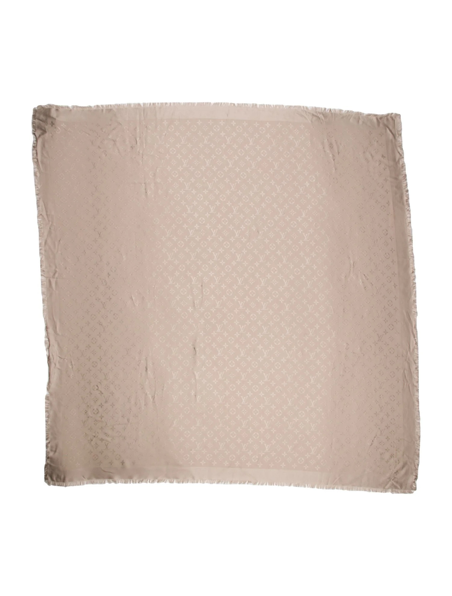 Monogram Silk Shawl | The RealReal