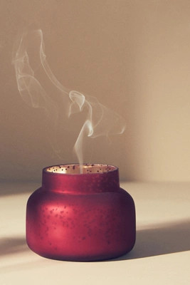 Capri Blue Spiced Cider Glass Jar Candle | Anthropologie (US)