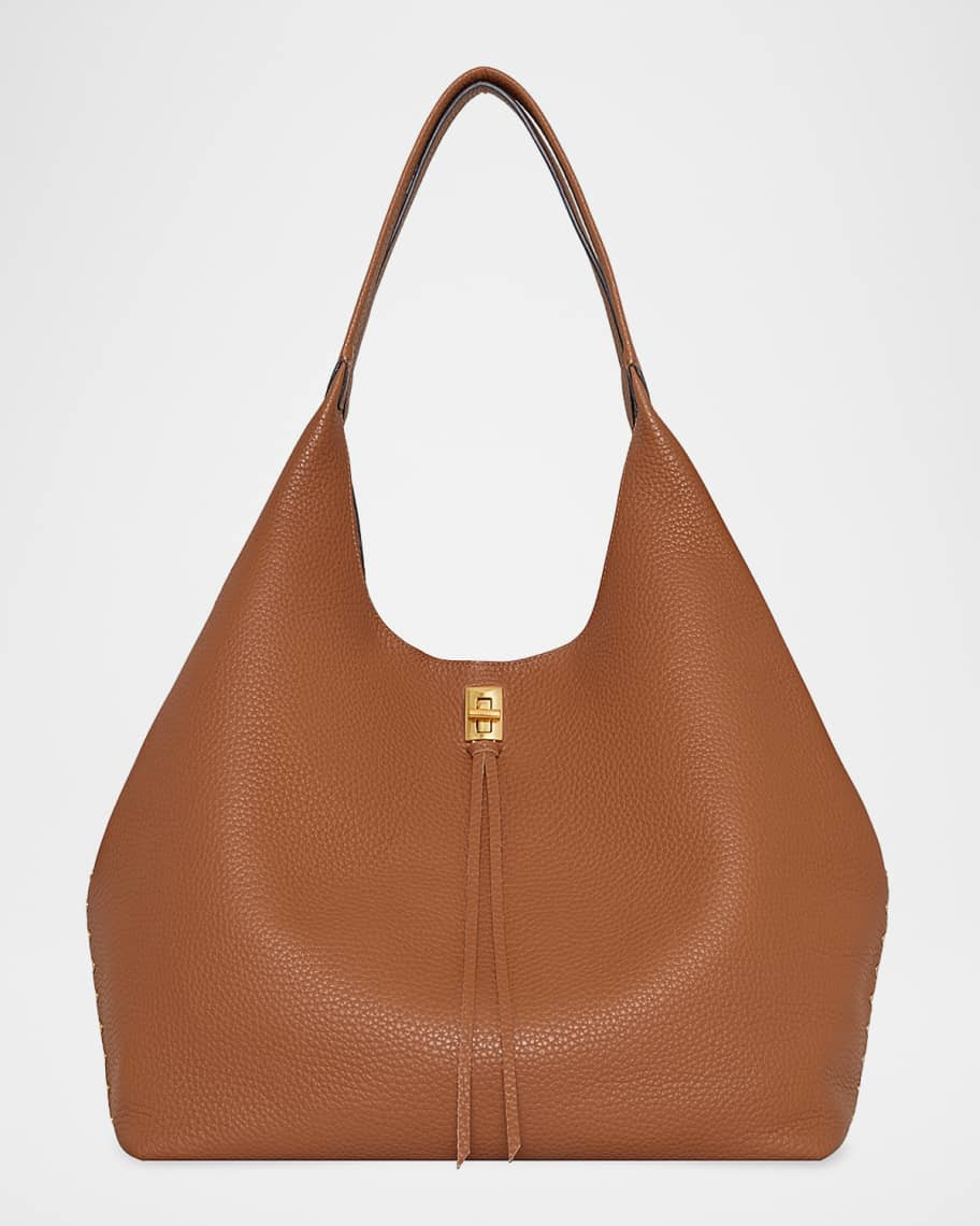 Darren Signature Leather Tote Bag | Neiman Marcus
