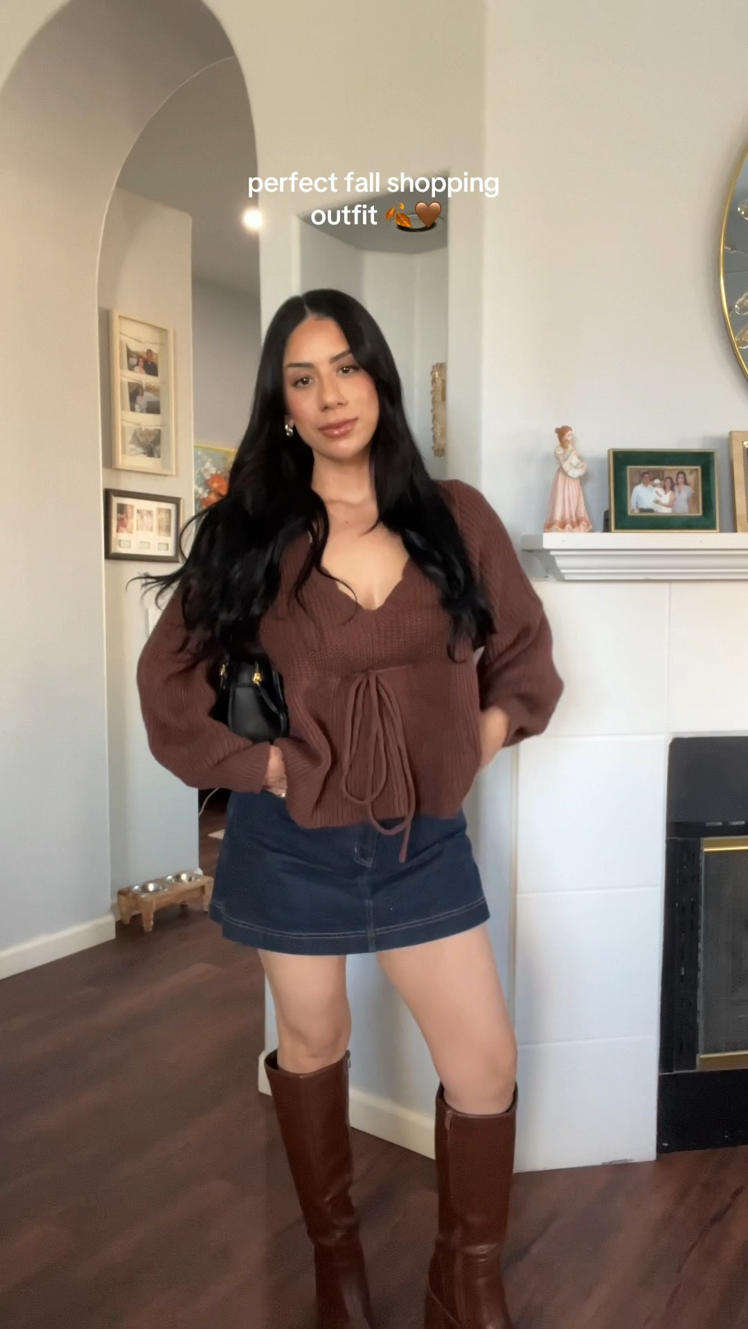 Perfect fall shopping day outfit 🍂🤎🤎

#LTKPetite #LTKmomlife #LTKFindsUnder100