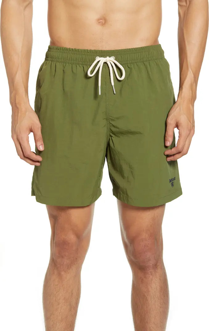 Essential Solid Nylon Swim Trunks | Nordstrom