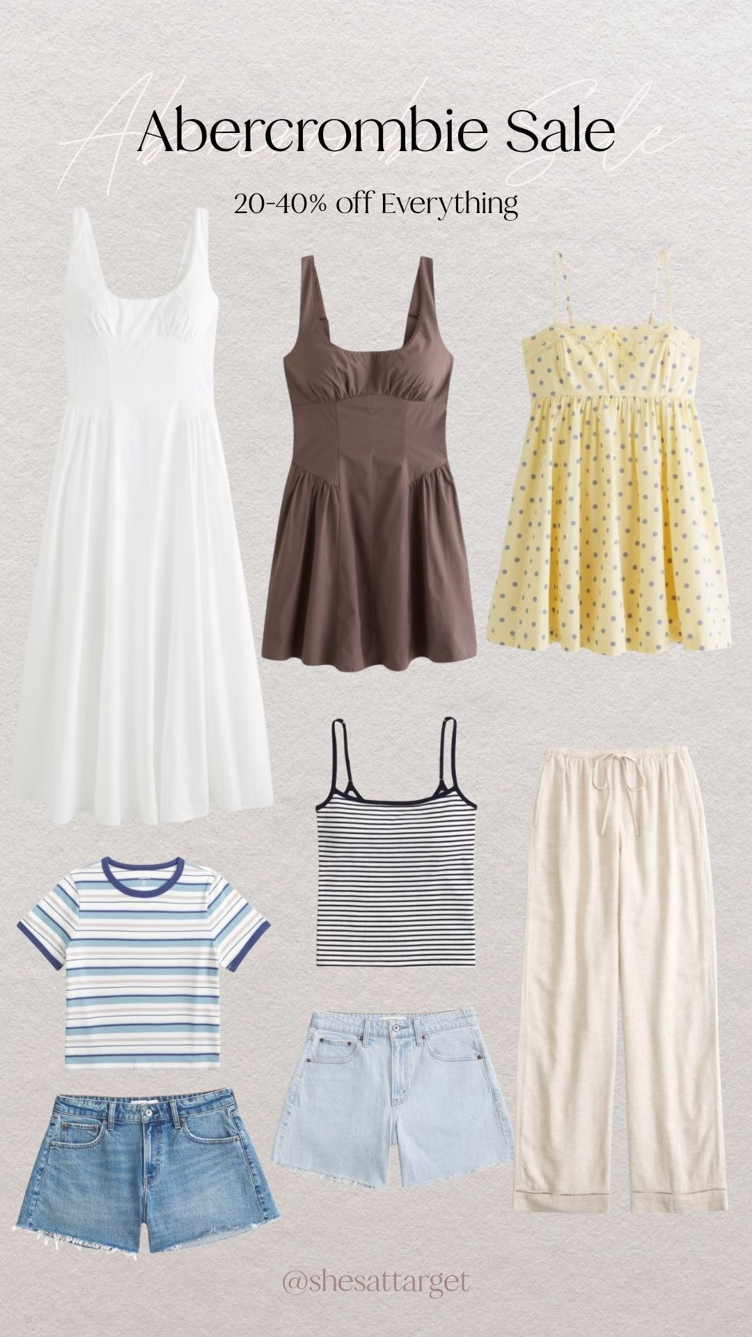 Abercrombie pieces in my cart during the 20-40% off sale!

#LTKSaleAlert