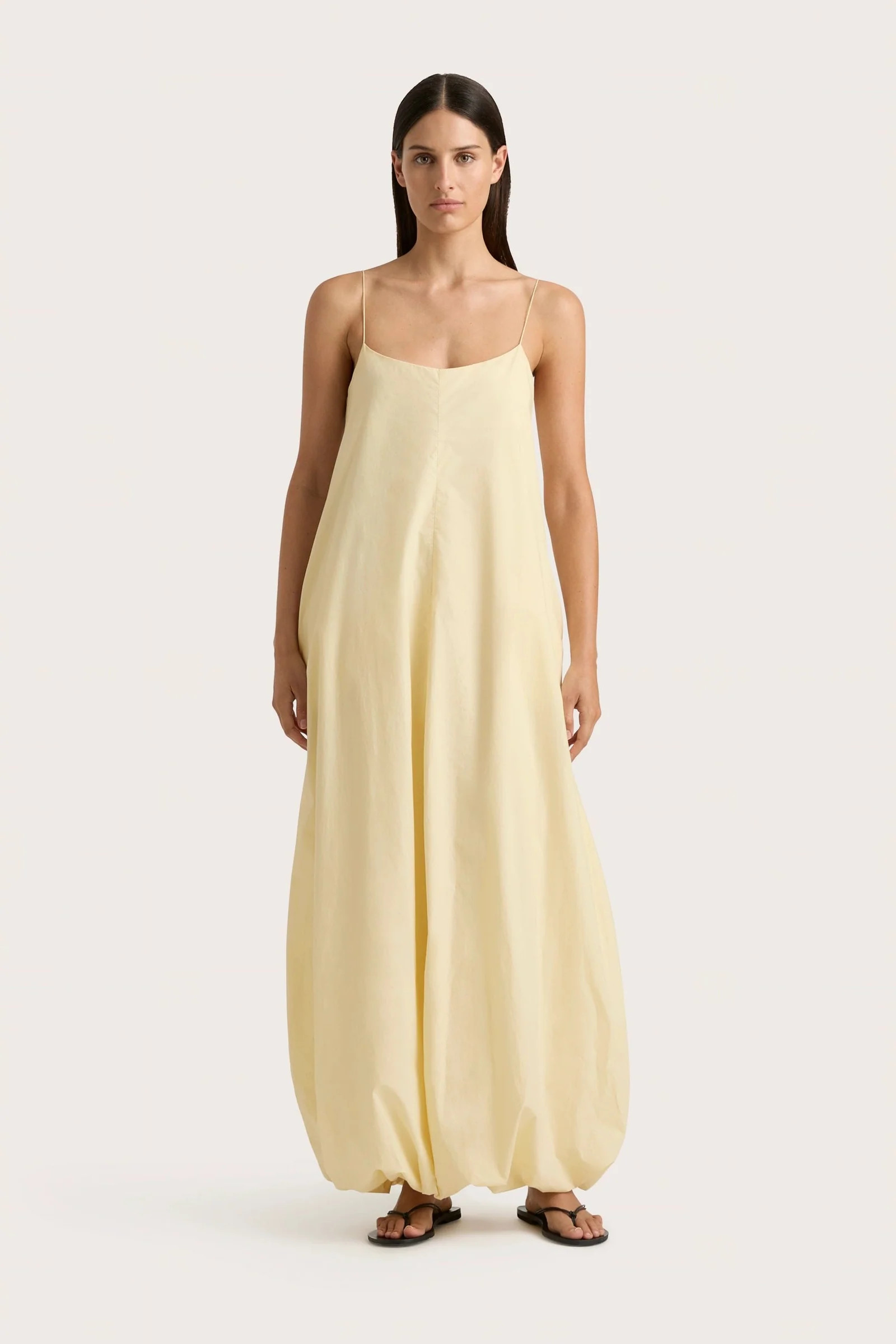 Anais Maxi Dress Lemon | Faithfull (AU)