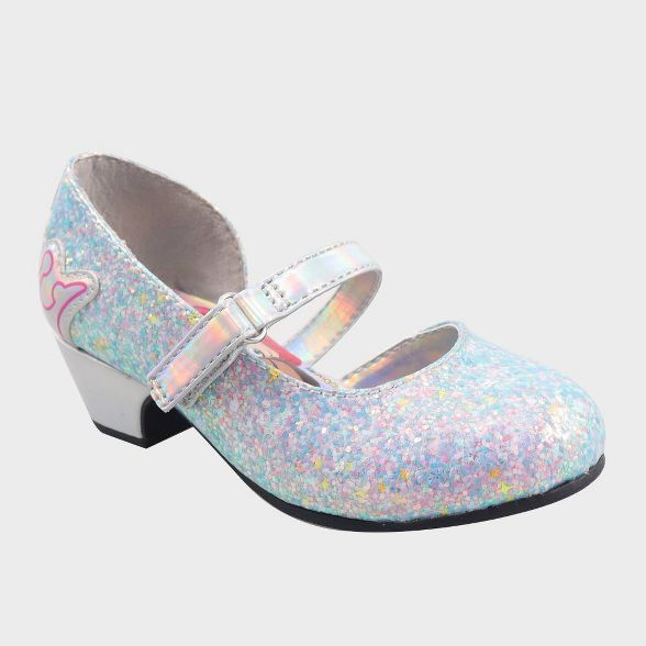 Toddler Girls' Disney Princess Ballet Flats - Silver | Target