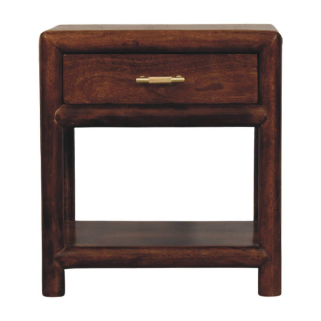 Artisan Furniture - Solid Wood Regency Nightstand, 1 Drawer - Chestnut | Best Buy U.S.