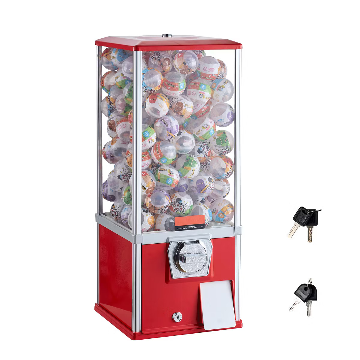 VEVOR Gumball Machine for Kids, 25" Height Home Vending Machine, PS Bouncy Balls Dispenser, Hold ... | Target