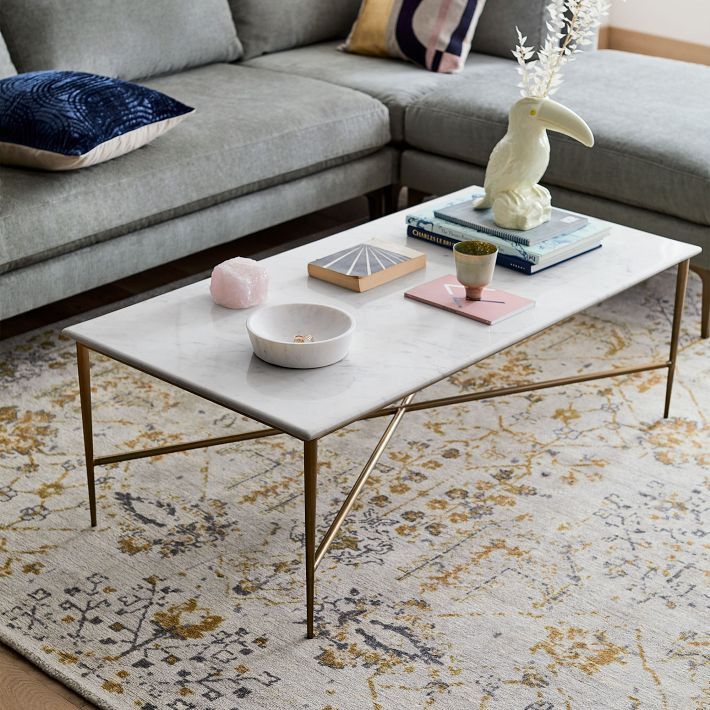 Neve Marble Coffee Table | West Elm (US)