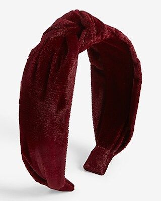 Velvet Knot Headband | Express