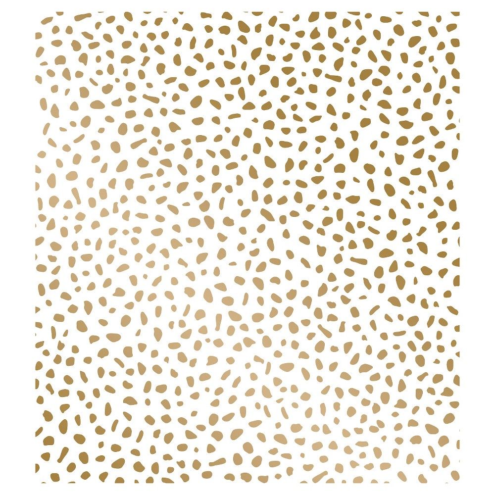 Speckled Dot Peel & Stick Wallpaper Metallic Gold - Opalhouse | Target