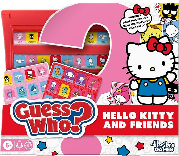 Hasbro Gaming Guess Who? Hello Kitty and Friends Edition Game | Officially Licensed Sanrio Games ... | Amazon (US)
