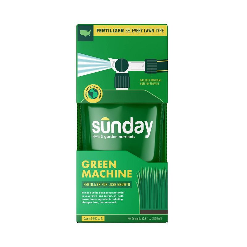 Sunday 42.3oz Green Machine Lawn Fertilizer | Target