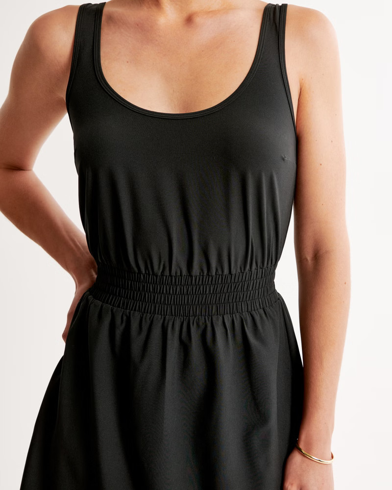 Traveler Easy Waist Mini Dress | Abercrombie & Fitch (US)