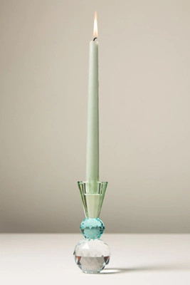 Cut Glass Candle Holder | Anthropologie (US)