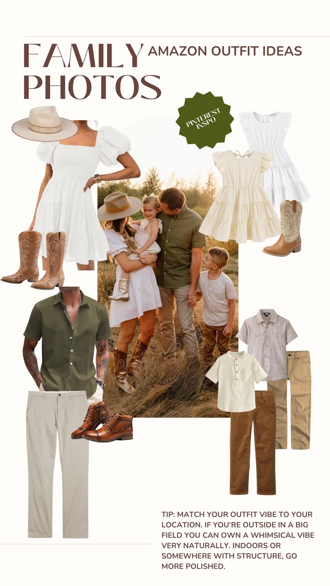 FALL FAMILY PHOTOS | Pinterest-inspired outfit inspo. Love these hues for a golden hour shoot! ✨📸

#LTKSeasonal #LTKStyleTip #LTKFamily