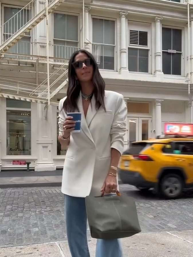 When the changing room is too far away 🤪 

 #LTKStyleTip #LTKShoeCrush #LTKItBag