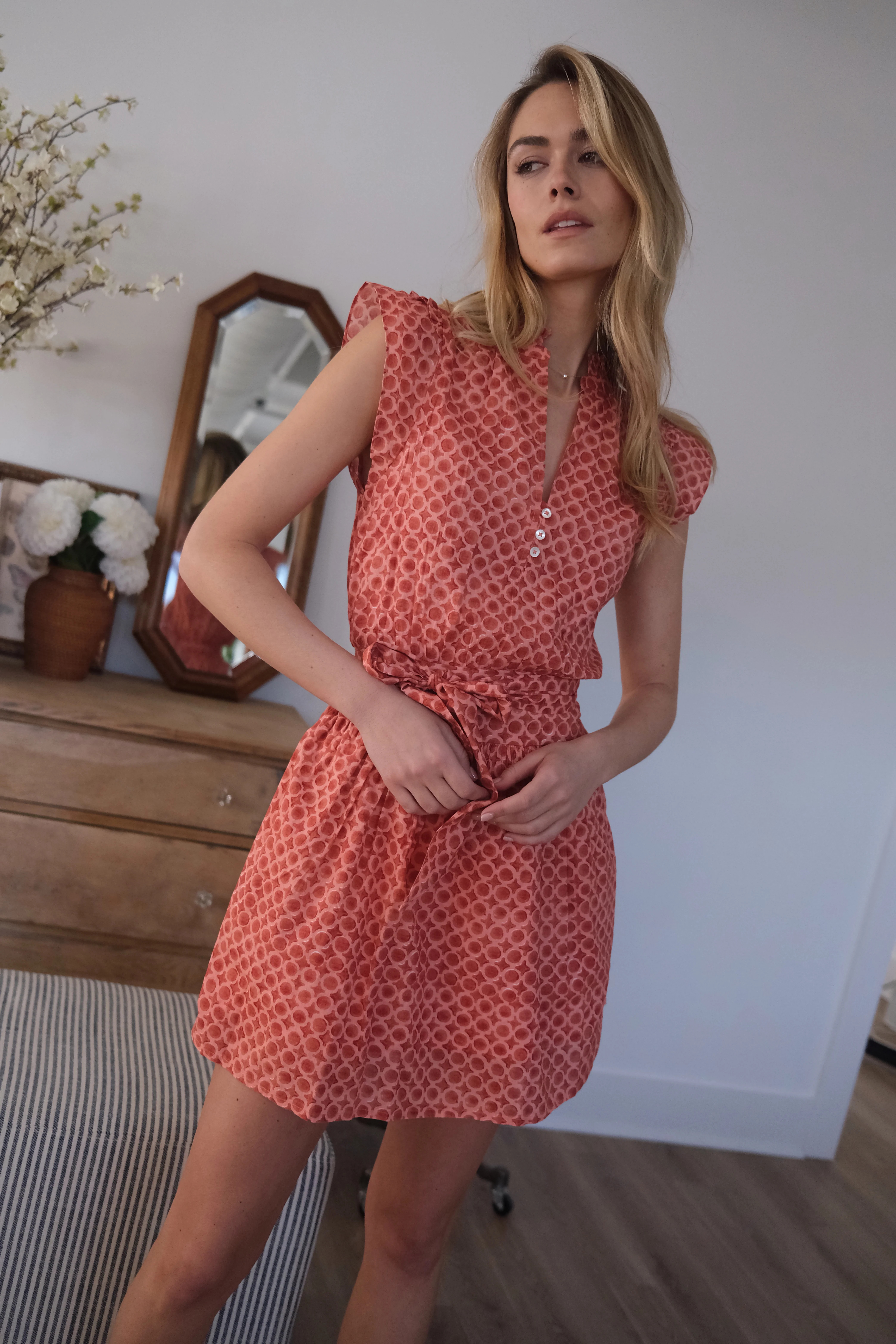 Liz Dress - Pink Porto | Marea