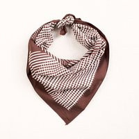 Brown Bandana, Abstract Hill Print, Hiking Accessory, Bandanas For Women & Men, Chef Gift, 100% Cotton, Made in Usa, Useful Gift | Etsy (US)