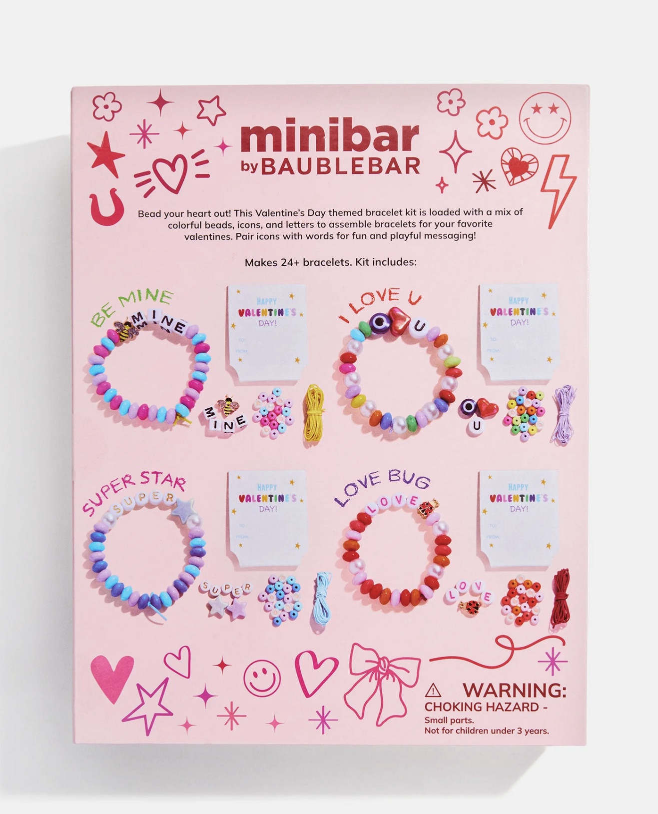 How cute is this Kids’ DIY Valentine Bracelet Craft Kit from BaubleBar!! Makes 24 Valentines! 



Valentins for classmates, Kids Valentine’s Day gifts, custom valentines, costum vday gifts, personalized vday gifts, BaubleBar bead kit, 

#LTKFindsUnder50 

#LTKValentine #LTKHome #LTKSeasonal