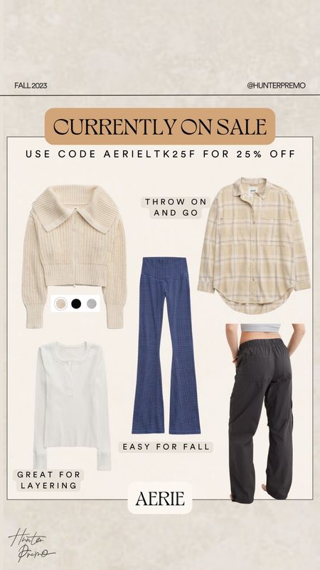 Aerie x LTK Sale!! Use code AERIELTK25 for 25% off!! New favorite fall items!! 

Fall outfit | concert outfit | work outfit | travel outfit

#LTKSale #LTKsalealert #LTKGiftGuide