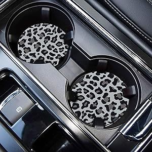 Car Coasters for Drinks Absorbent, Cute Car Coasters for Women & Men Cup Holder Coasters for Your... | Amazon (US)