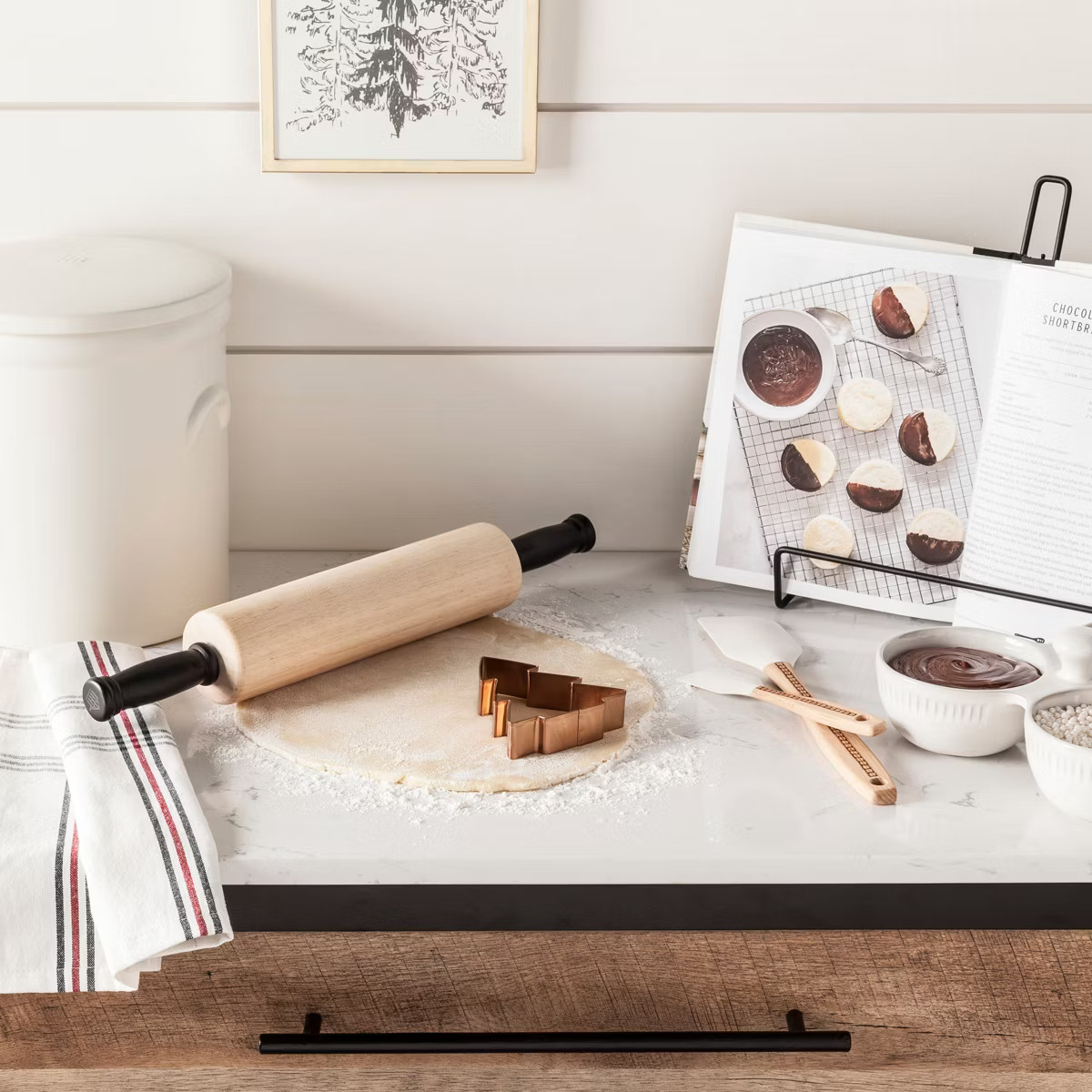 Rolling Pin with Black Handles - Hearth & Hand™ with Magnolia | Target
