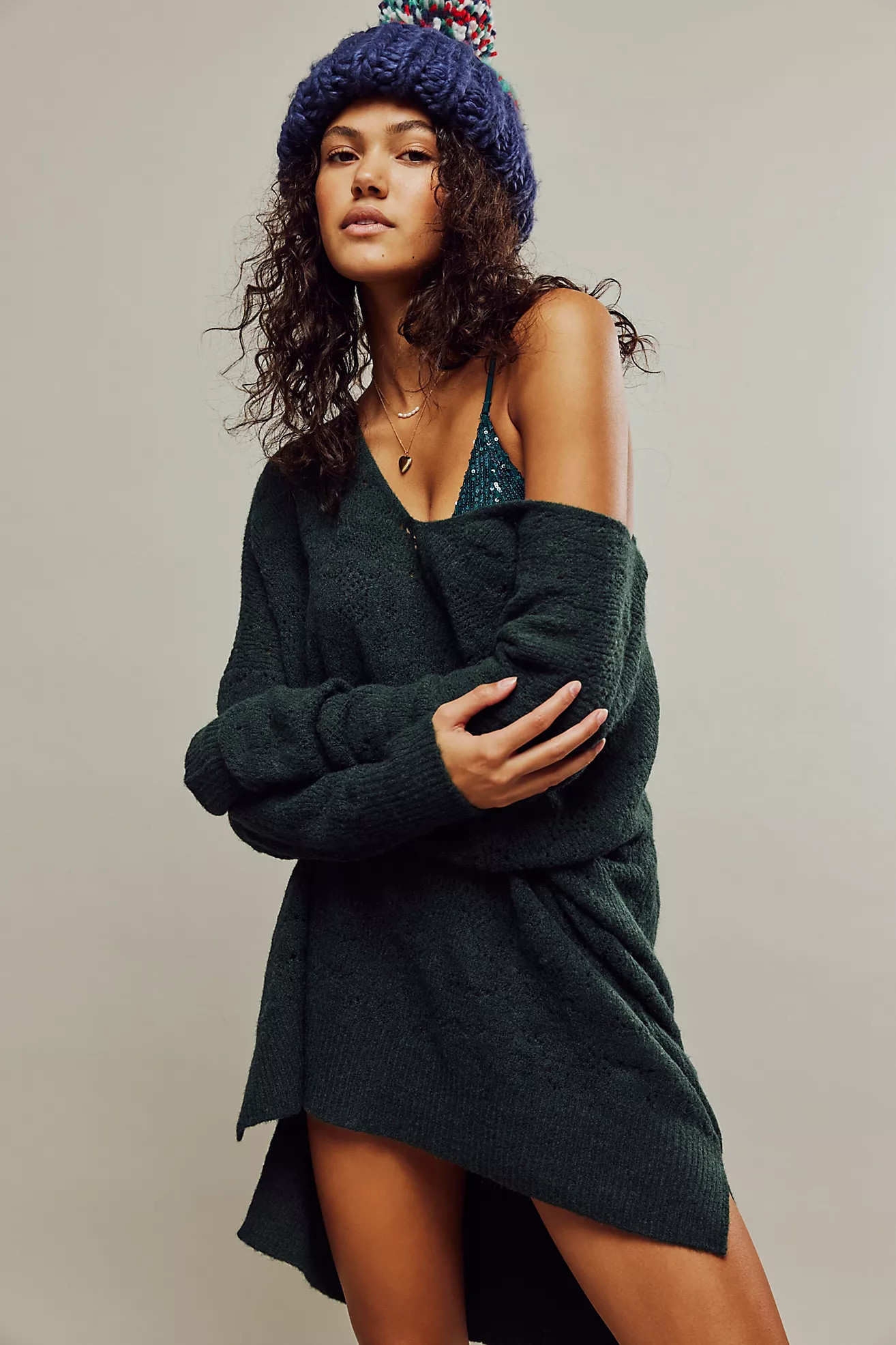 C.O.Z.Y Pointelle Pullover | Free People (UK)