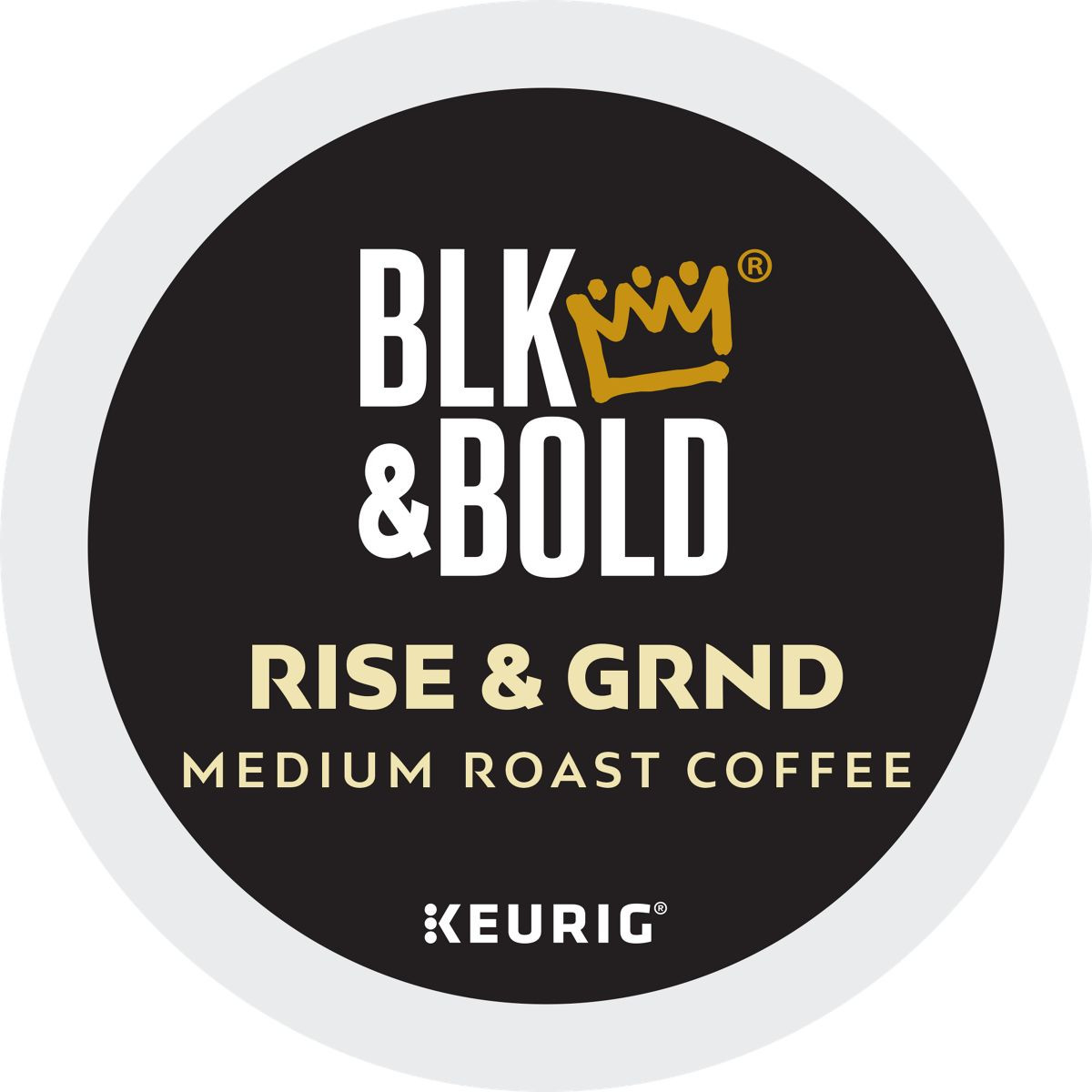 Blk Bold Rise & Grnd Coffee K-Cup® Pods 20 Count - Keurig® Single Serve Pods | Keurig