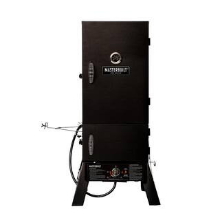 Masterbuilt 40 in. Dual Fuel Propane Gas and Charcoal Smoker in Black MB26050412 | The Home Depot