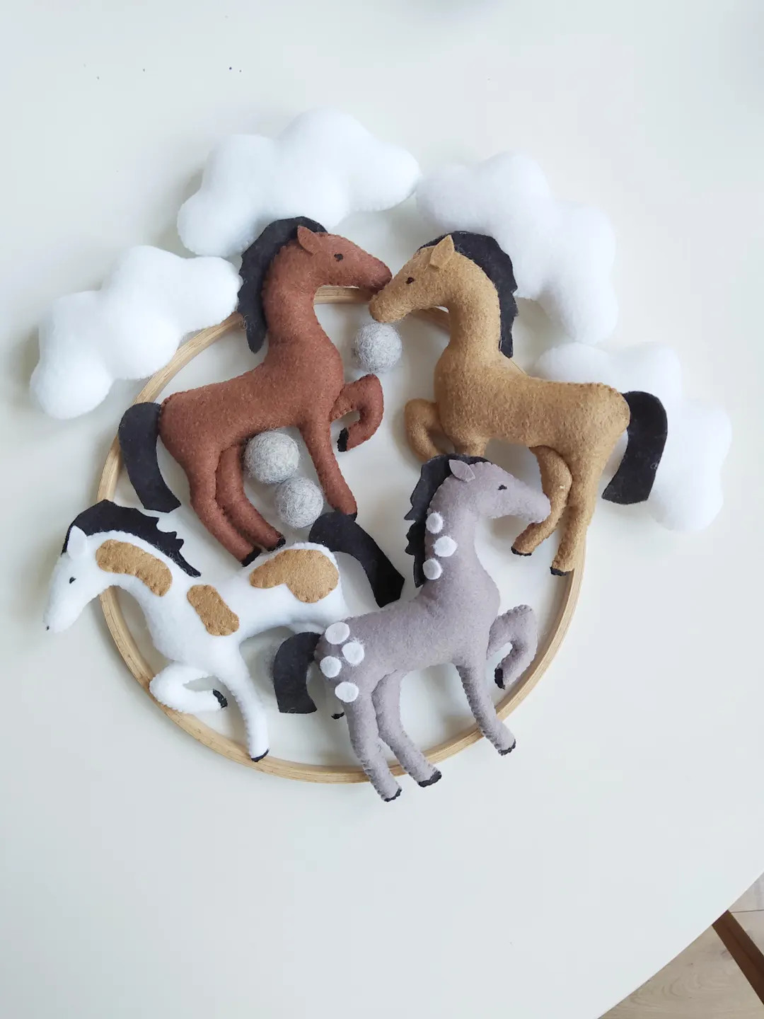 Horse Baby Mobile baby Mobile Nautical Mobile Nursery Mobile Farm Animals Mobile Crib Mobile Baby... | Etsy (US)