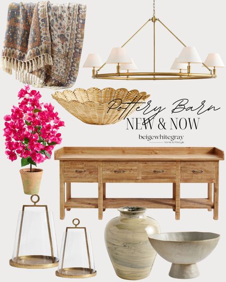New and now at pottery barn!! Check
Out this gorgeous faux bugambilia, lighting, throw blanket and of course vase and decorative bowl. Shop them here or save for later! 

#LTKfindsunder100 #LTKhome #LTKSeasonal