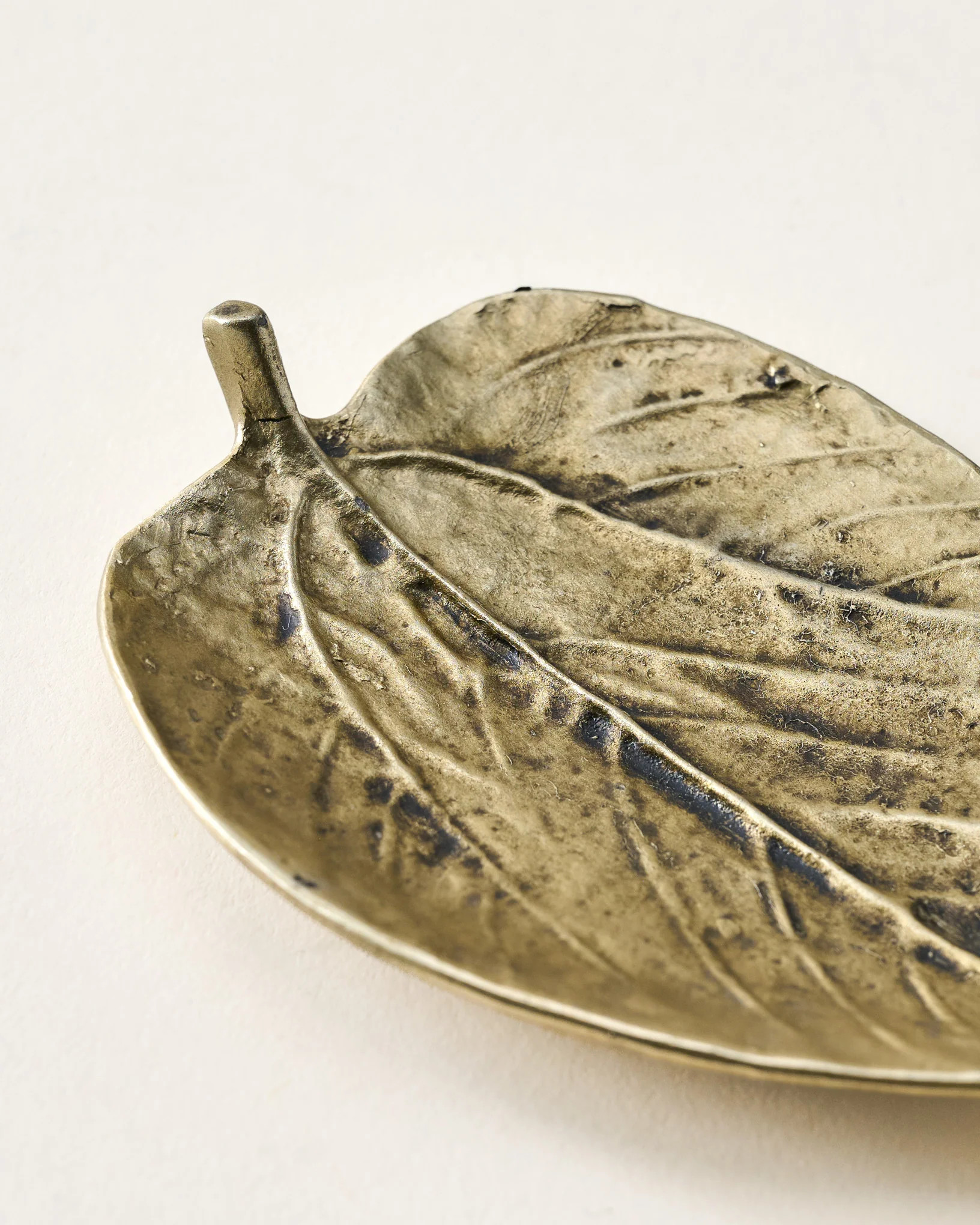 Brass Leaf Trinket Dish | Magnolia