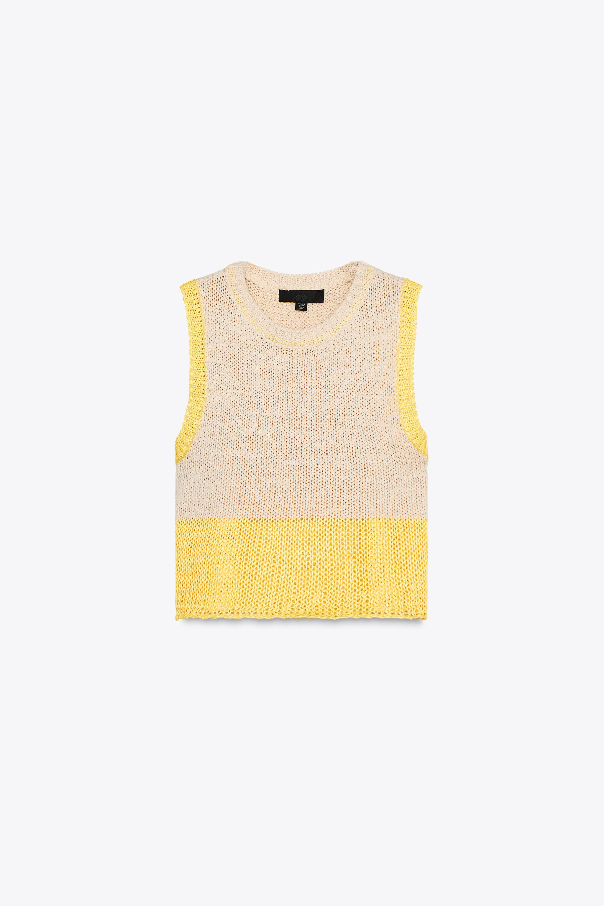KNIT CROP TOP | Zara US
