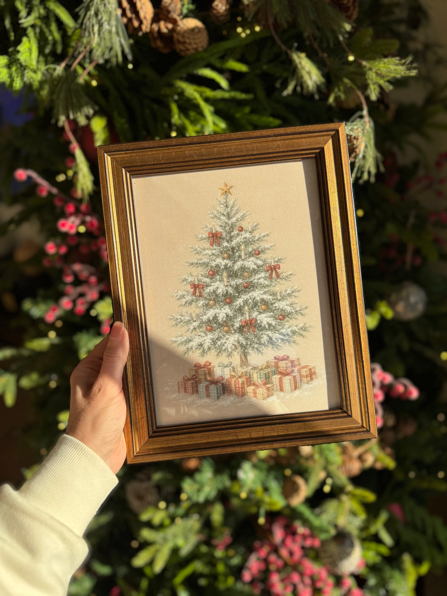 Christmas tree framed Christmas photo decoration 

#LTKHome #LTKSeasonal #LTKHoliday