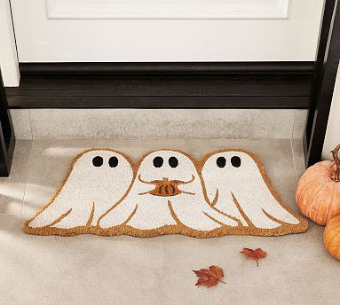 Gus The Ghost Figural Doormat | Pottery Barn (US)