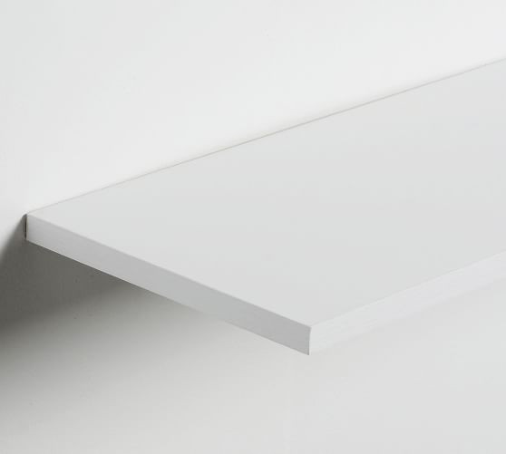 Decker White Floating Shelves - Set of 2 | Pottery Barn (US)
