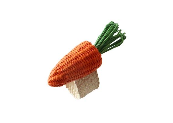Carrot Napkin Ring Iraca/straw/easter | Etsy | Etsy (US)