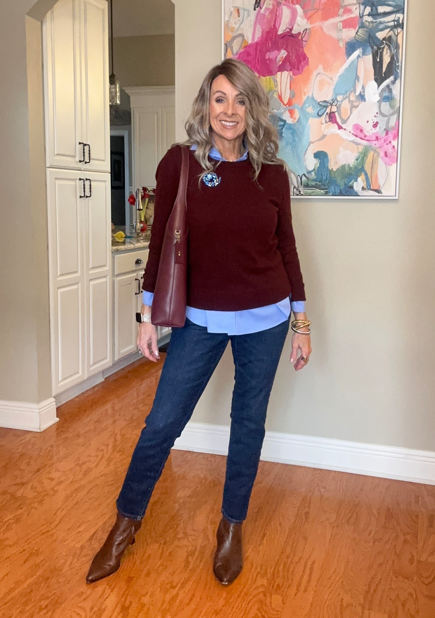 The best under $100 denim. They feel incredibly comfortable and understand a mature woman’s body! I love to elevate the look with cashmere and great accessories. 


#LTKFindsUnder100 #LTKootd #LTKOver40