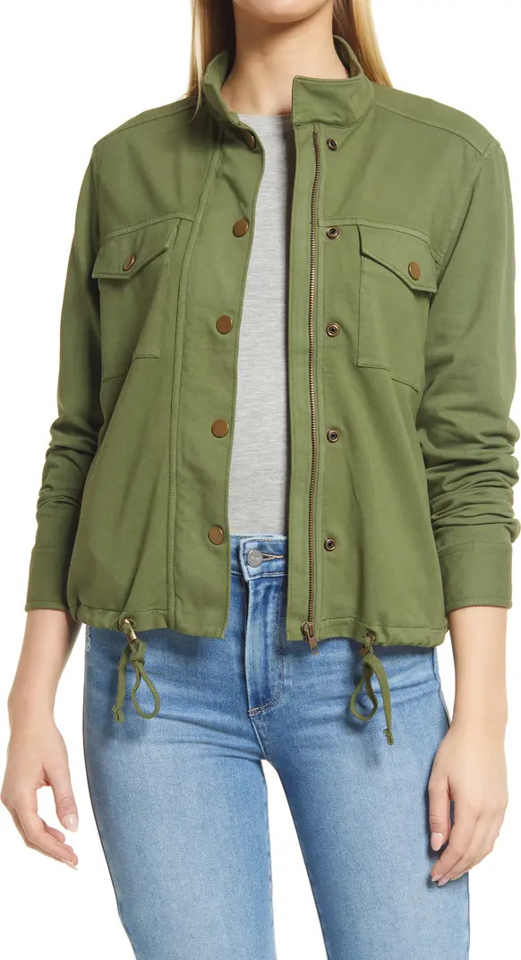 Stretch Organic Cotton Soft Jacket | Nordstrom