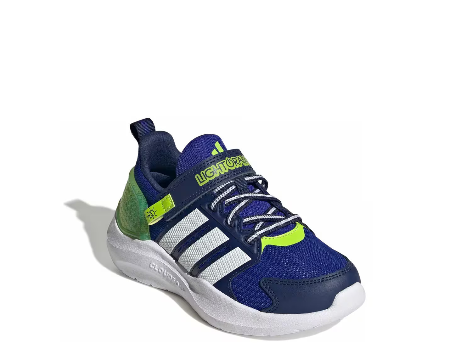 adidas Lightorama LightUp Sneaker Kids' | Boy's | Dark Blue | Size 2 Youth | Sneakers | Slip-On | DSW