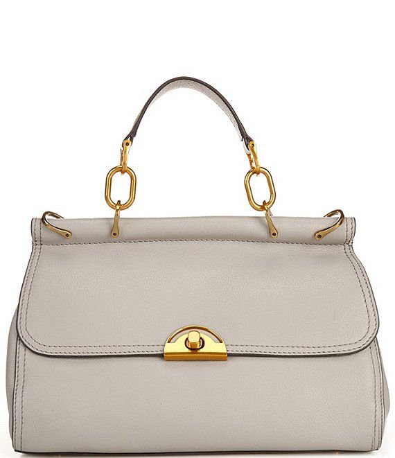 Nicole Leather Satchel Bag | Dillard's