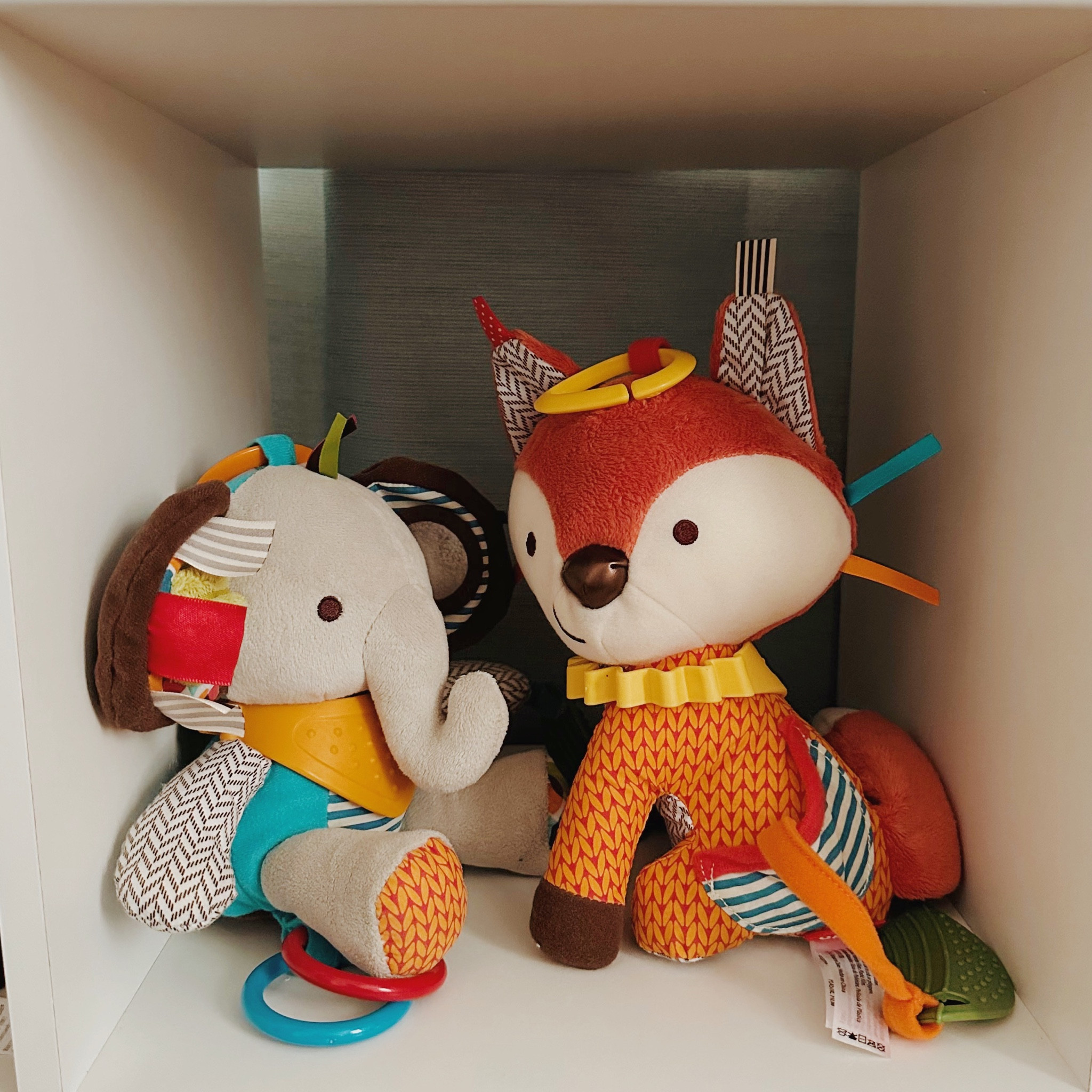 Baby Activity and Teething Toys
#toys #toystorage #toddler #toddleractivities #skiphop #teether #babyactivities #elephant #fox #sensoryplay #sensoryactivity #sensoryactivity

#LTKfamily #LTKhome #LTKbaby