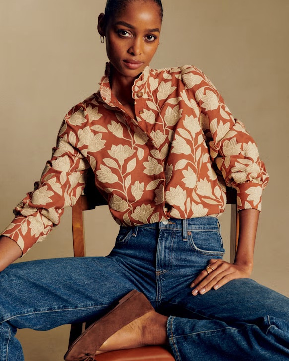 @sezan $150 Ambre Shirt in “ecru embroidery.” Love the scallop neck detail. 

#LTKWorkwear #LTKMothersDay