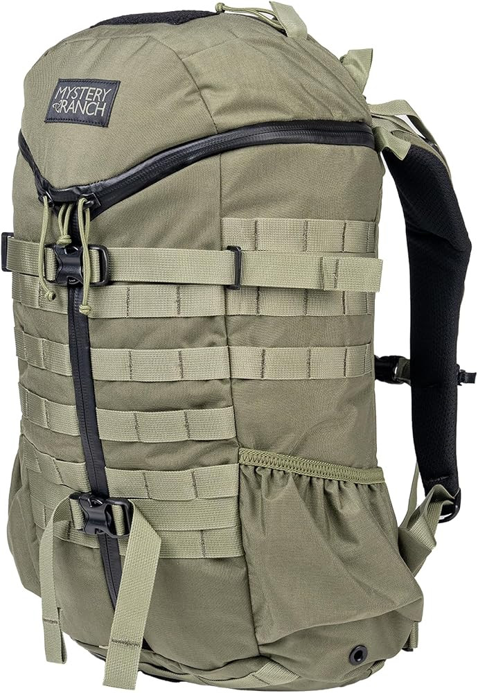 Mystery Ranch 2 Day Backpack – Modern Utility Bag w/Exterior Webbing, Removable Waist Belt & Laptop Sleeve – Ponderosa, S/M | Amazon (US)